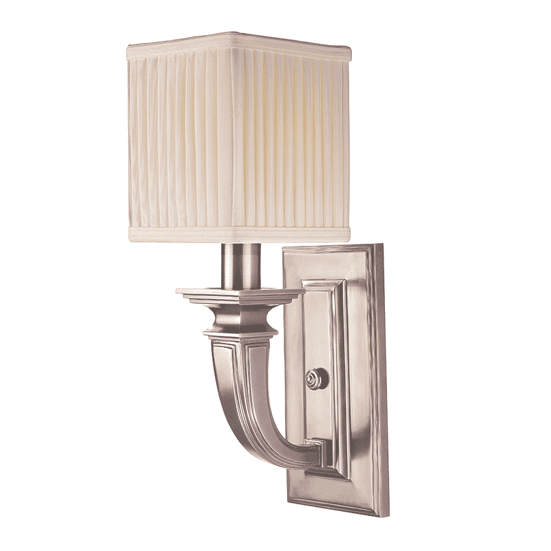 Hudson Valley Phoenicia 15" Wall Sconce in Historical Nickel