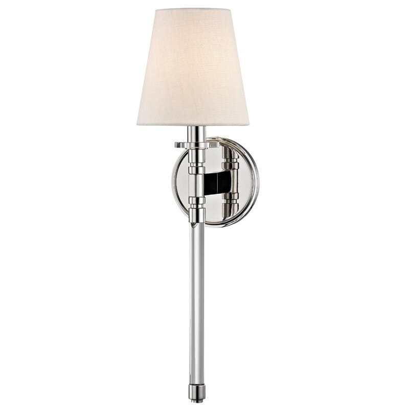 Hudson Valley Blixen 21" Wall Sconce in Polished Nickel