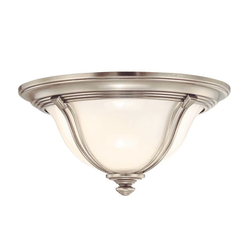 Hudson Valley Carrollton 2-Light 14" Ceiling Light in Antique Nickel