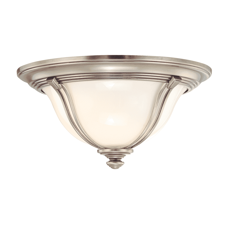 Hudson Valley Carrollton 3-Light 17" Ceiling Light in Antique Nickel