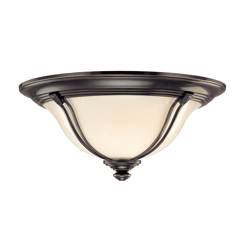 Hudson Valley Carrollton 3-Light 17" Ceiling Light in Old Bronze