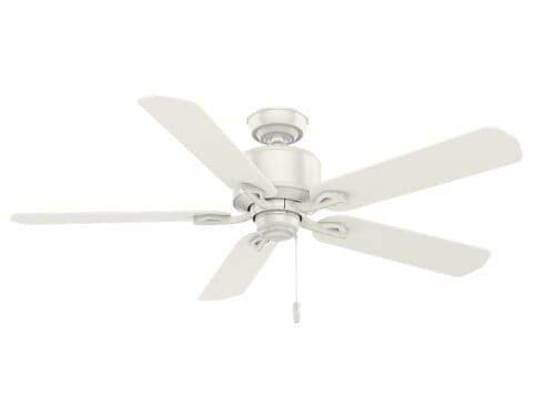 Casablanca Compass Point 54" Indoor/Outdoor Ceiling Fan in Fresh White