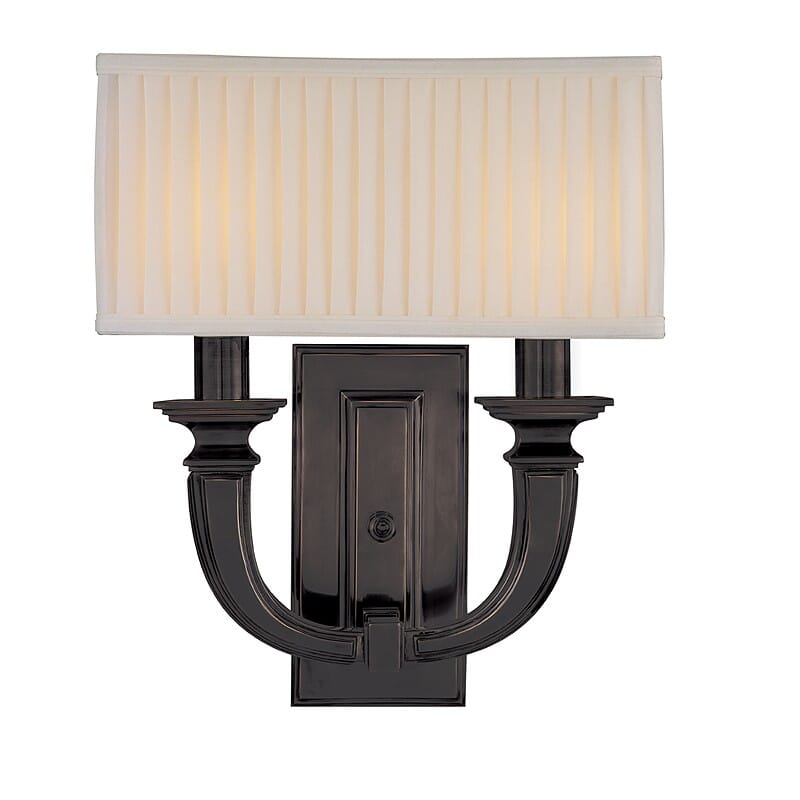 Hudson Valley Phoenicia 2-Light 16" Wall Sconce in Old Bronze