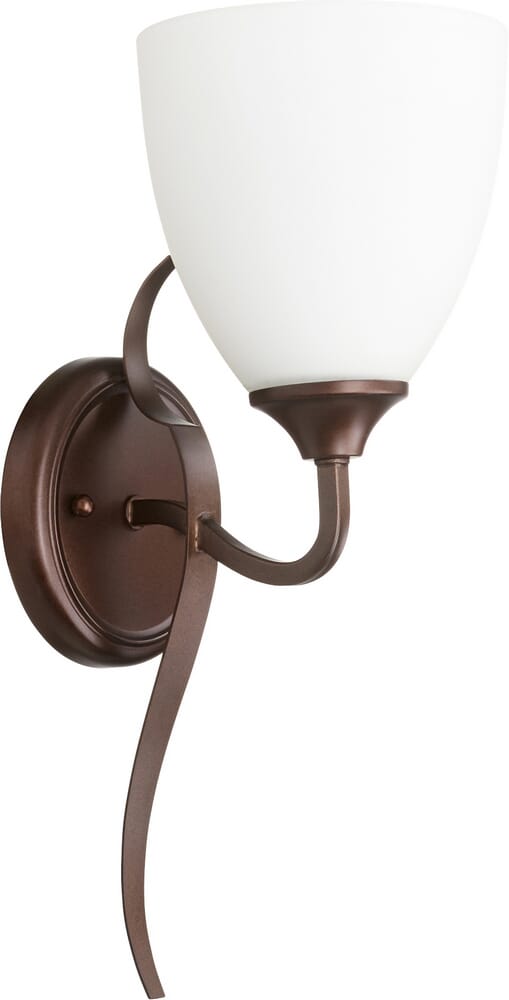 Quorum Jardin 15" Wall Sconce in Oiled Bronze