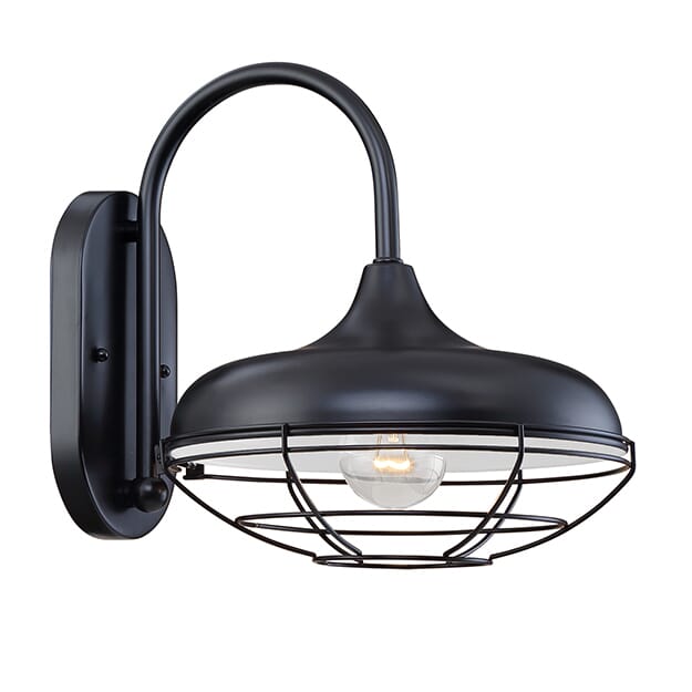 Millennium Lighting 5000 Series 1-Light Wall Bracket in Satin Black