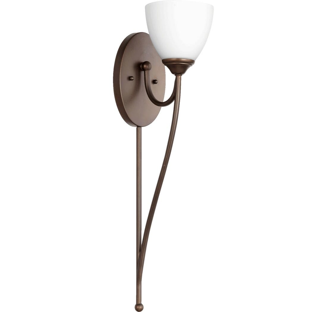 Quorum Brooks 25" Wall Sconce in Oiled Bronze