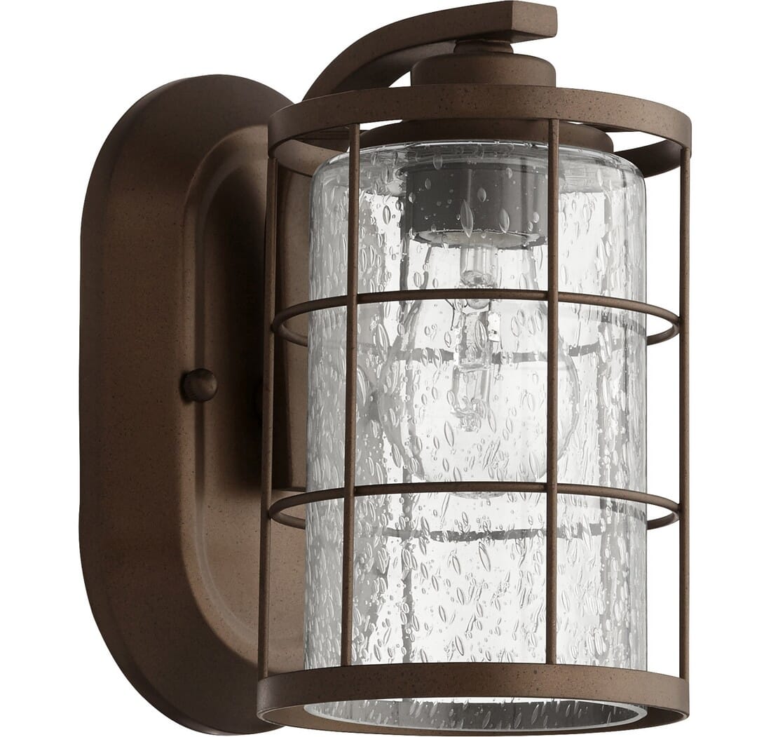 Quorum Ellis 9" Wall Sconce in Oiled Bronze