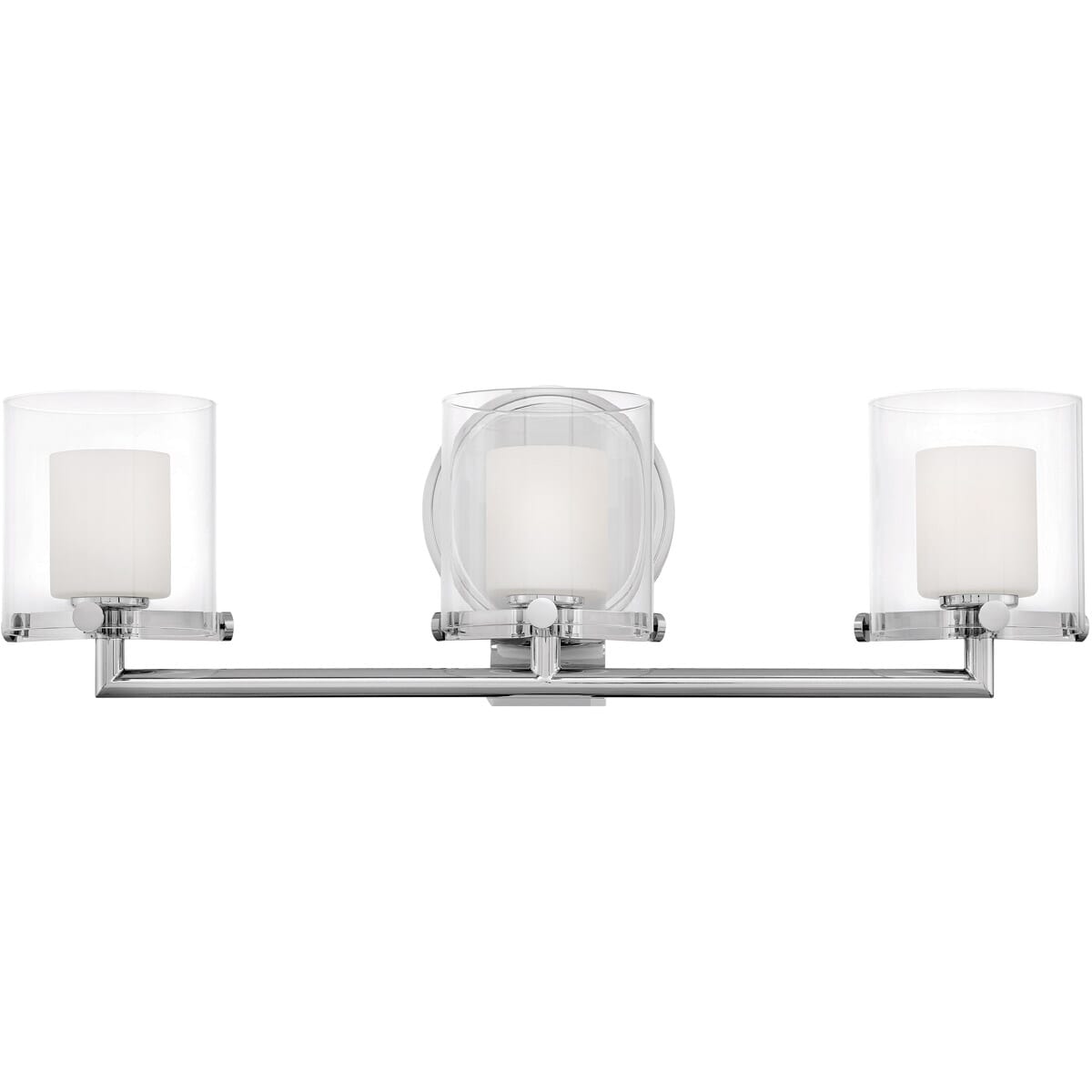 Hinkley Rixon 3-Light Bathroom Vanity Light in Chrome