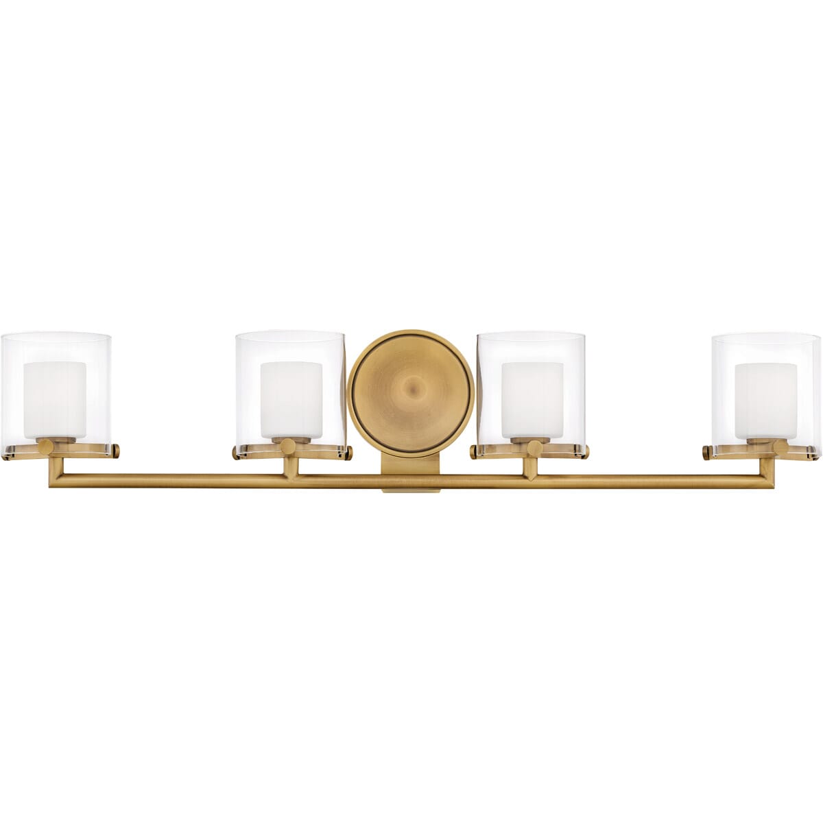 Hinkley Rixon 4-Light Bathroom Vanity Light in Heritage Brass