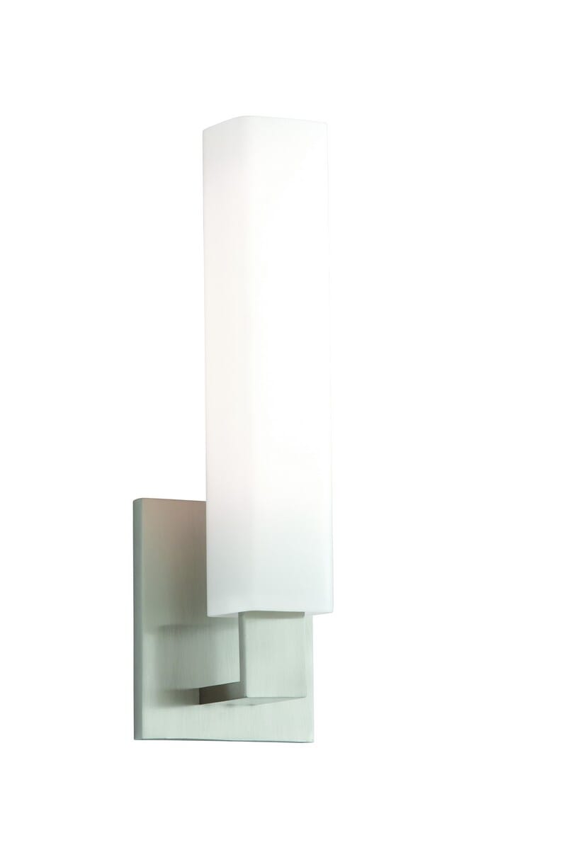 Hudson Valley Livingston 5" Bathroom Vanity Light in Satin Nickel