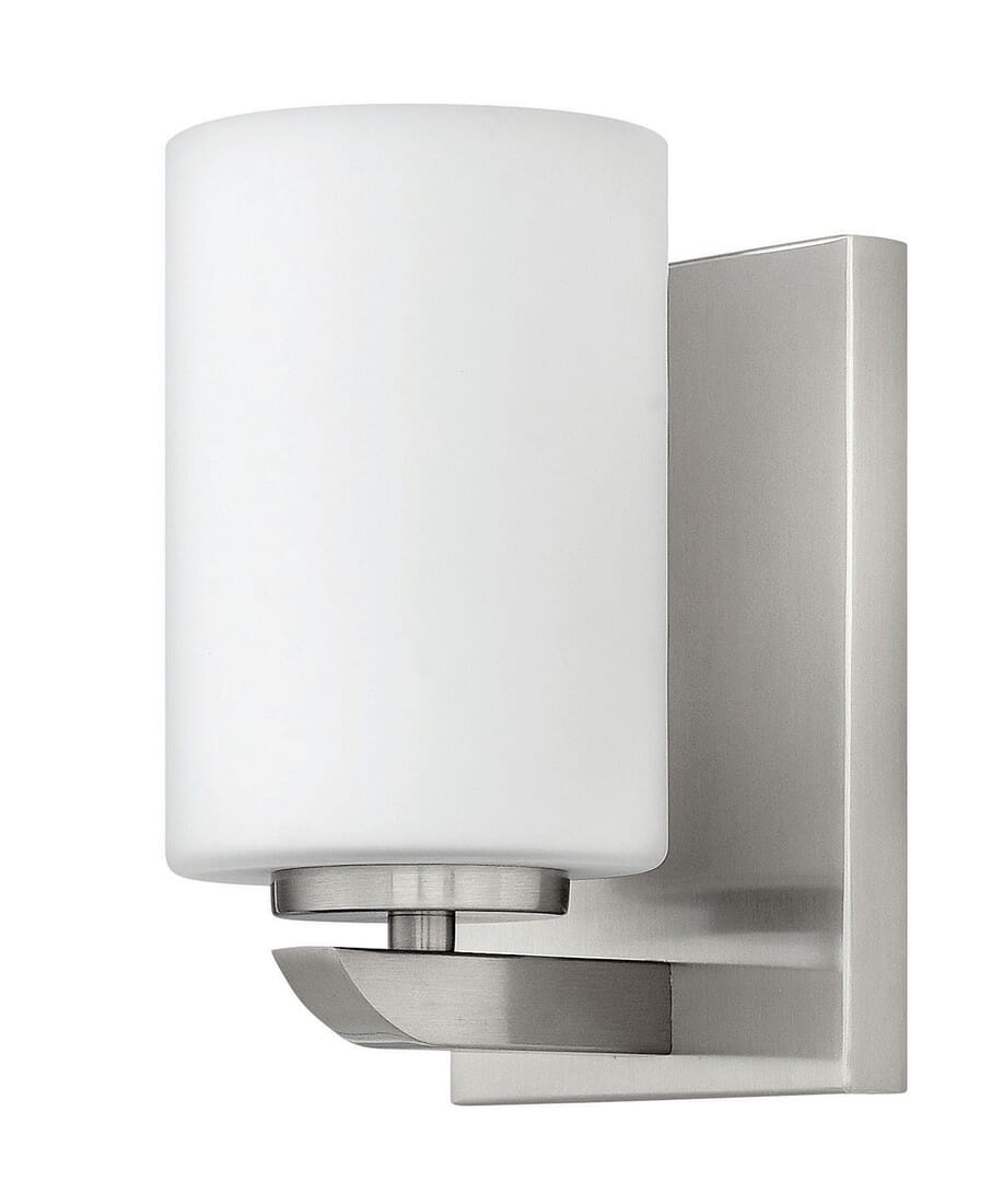 Hinkley Kyra Bathroom Wall Sconce in Brushed Nickel