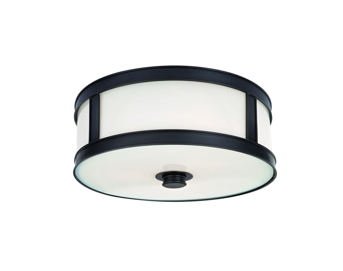 Hudson Valley Patterson 3-Light Ceiling Light in Old Bronze