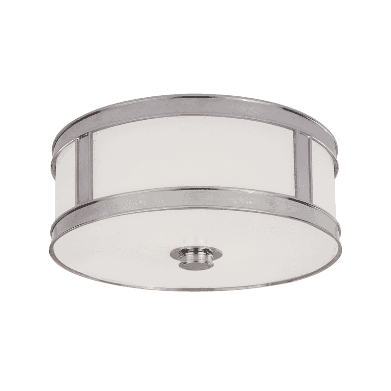 Hudson Valley Patterson 3-Light Ceiling Light in Polished Nickel