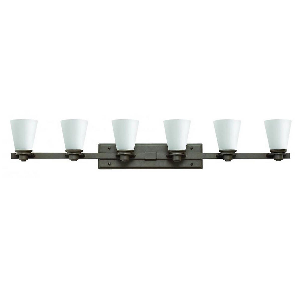 Hinkley Avon 6-Light Bathroom Vanity Light in Buckeye Bronze