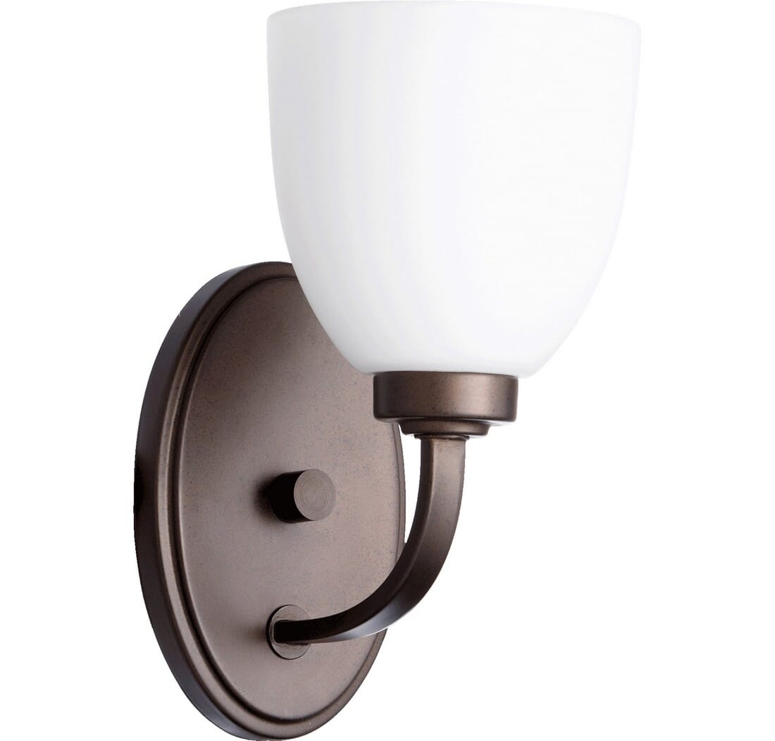 Quorum Reyes 10" Wall Sconce in Oiled Bronze