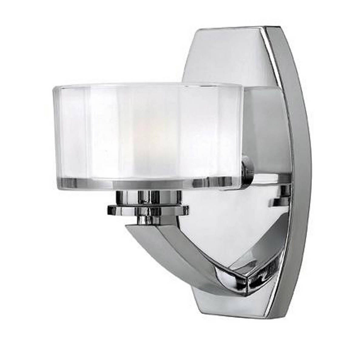 Hinkley Meridian 1-Light Bathroom Wall Sconce in Chrome