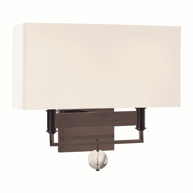 Hudson Valley Gresham Park 2-Light 12" Wall Sconce in Old Bronze