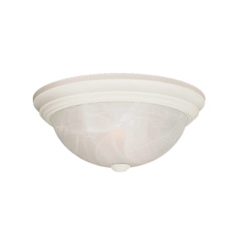 Millennium Lighting 500 Series 3-Light Flush Mount in Textured White