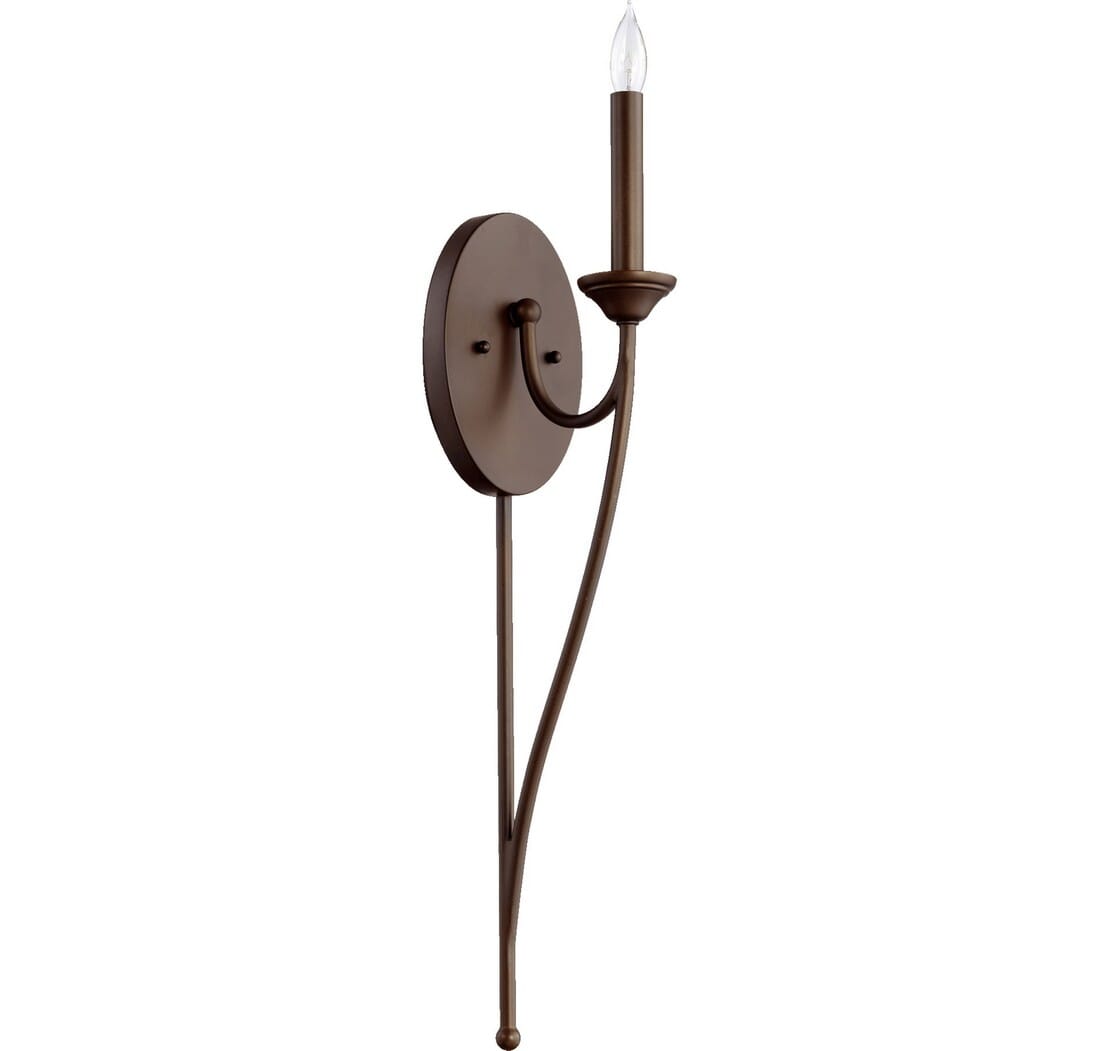 Quorum Brooks 26" Wall Sconce in Oiled Bronze