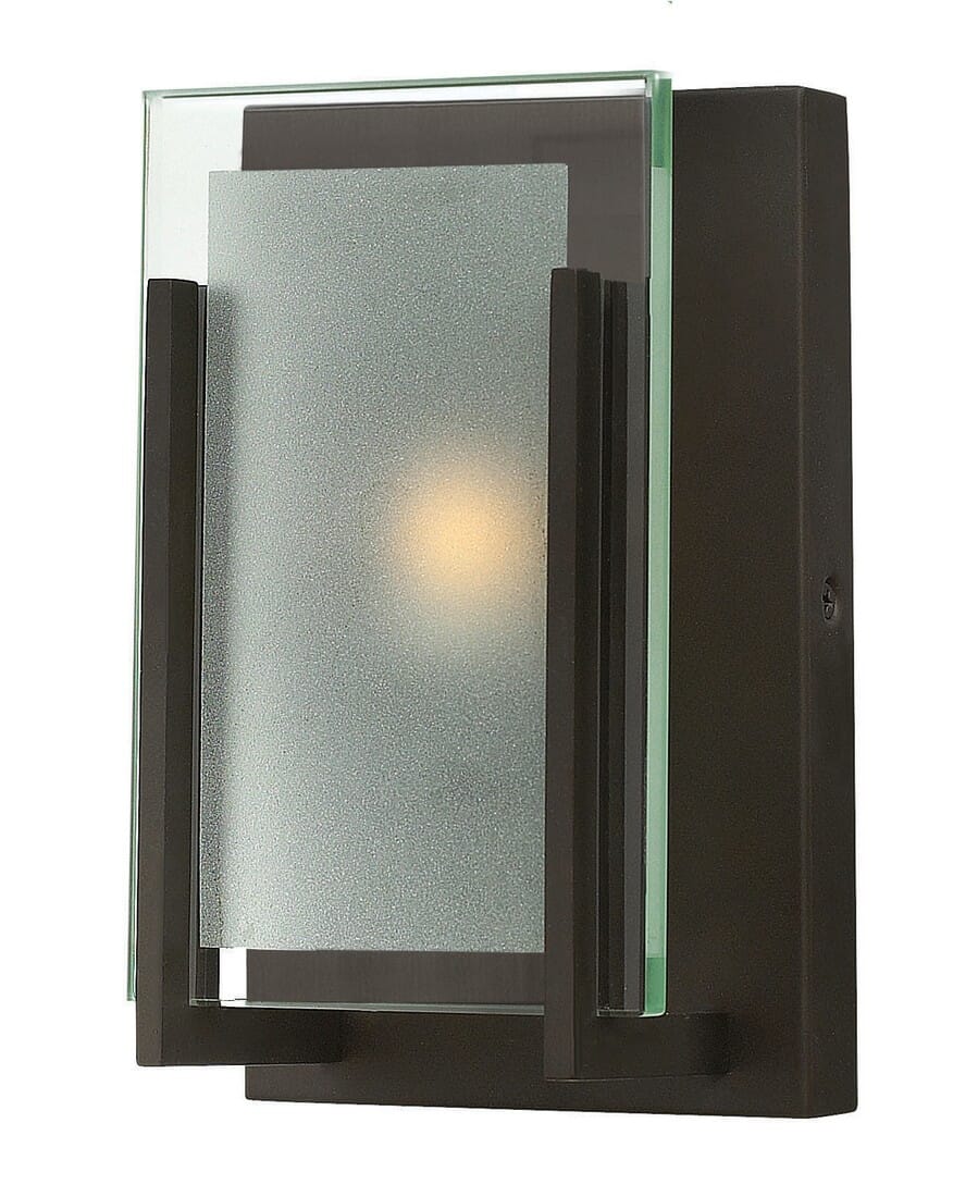 Hinkley Latitude  LED Bathroom Wall Sconce in Oil Rubbed Bronze