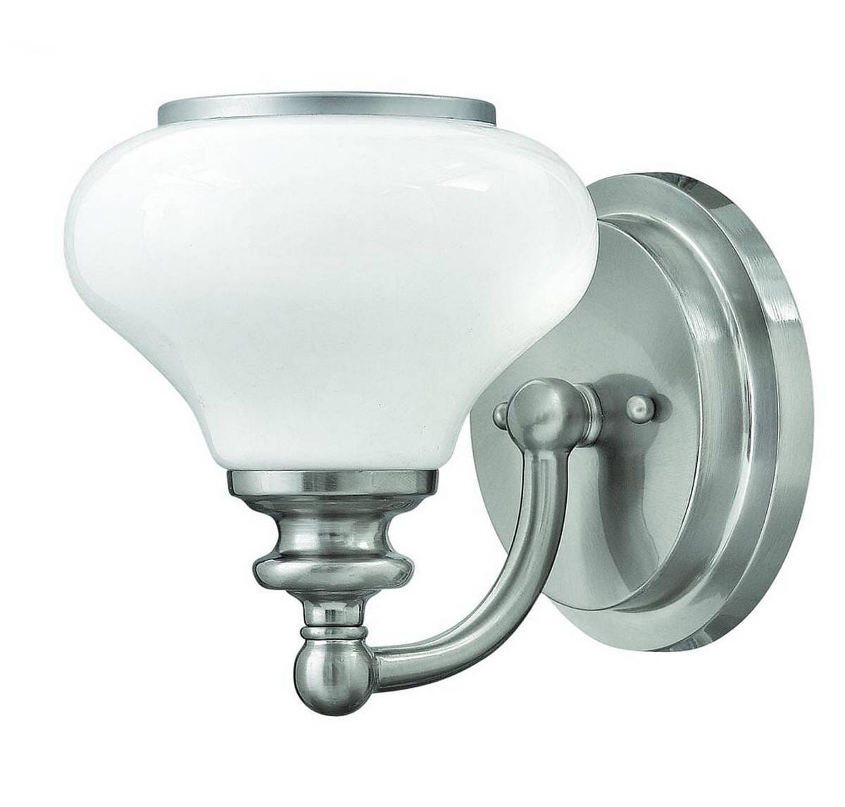 Hinkley Ainsley  Bathroom Wall Sconce in Brushed Nickel