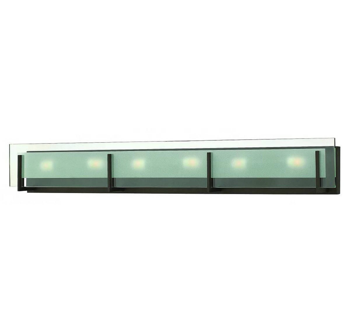 Hinkley Latitude Bathroom Vanity Light in Oil Rubbed Bronze