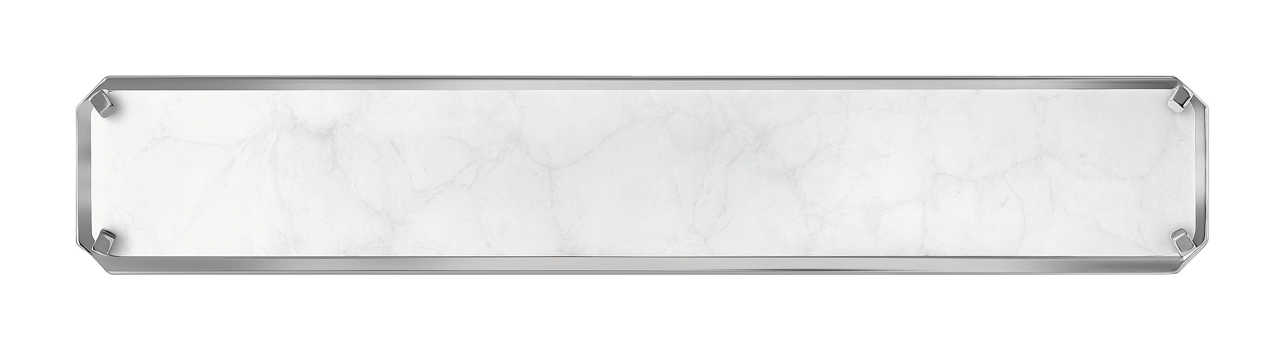 Hinkley Serene LED Large Bathroom Vanity Light in Polished Nickel