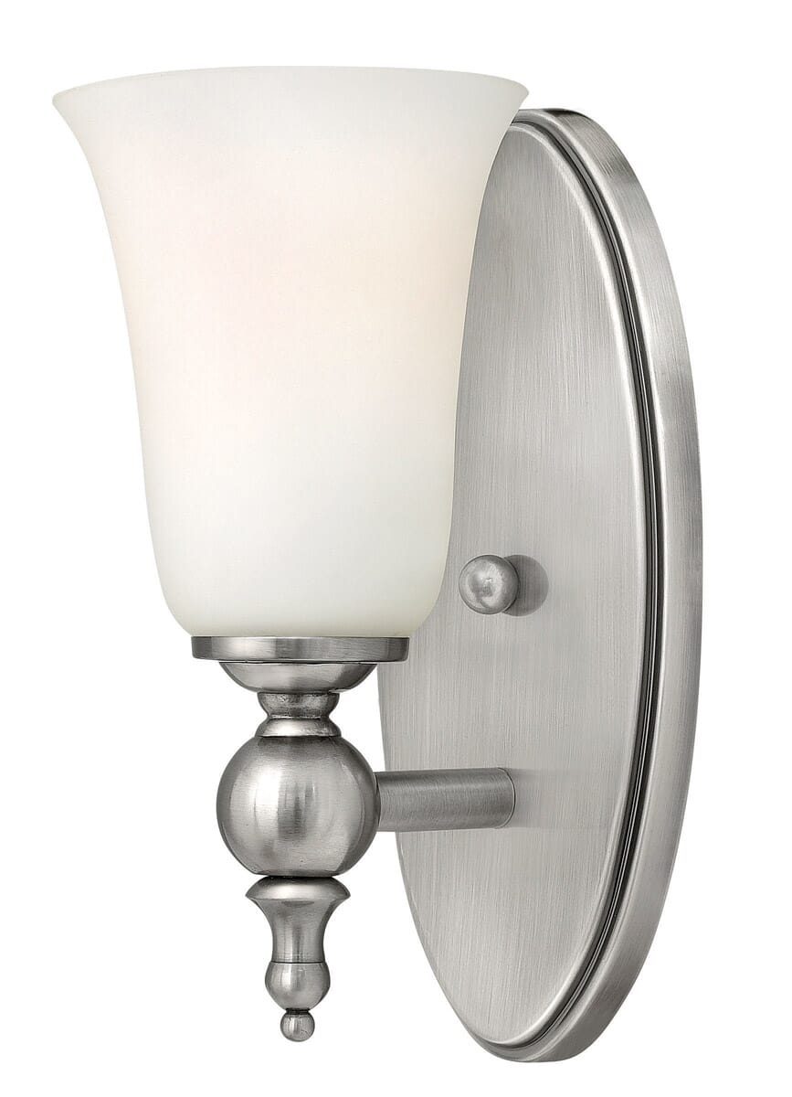 Hinkley Yorktown  Bathroom Wall Sconce in Antique Nickel