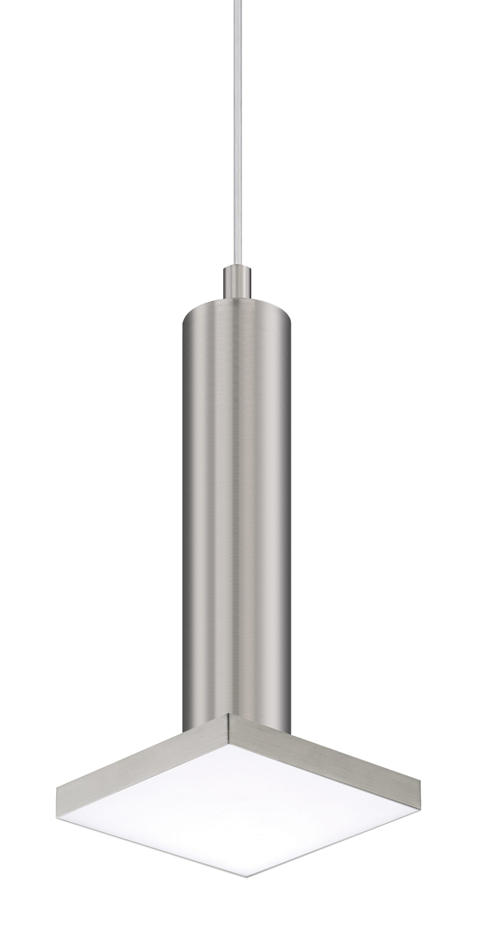 Maxim Trim Pendant Light in Satin Nickel