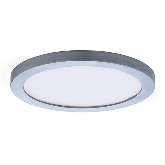 Maxim Lighting Wafer LED 7" Round Ceiling Light in Satin Nickel