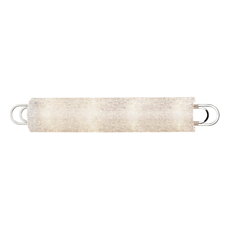 Hudson Valley Buckley 4-Light 31" Bathroom Vanity Light in Polished Nickel