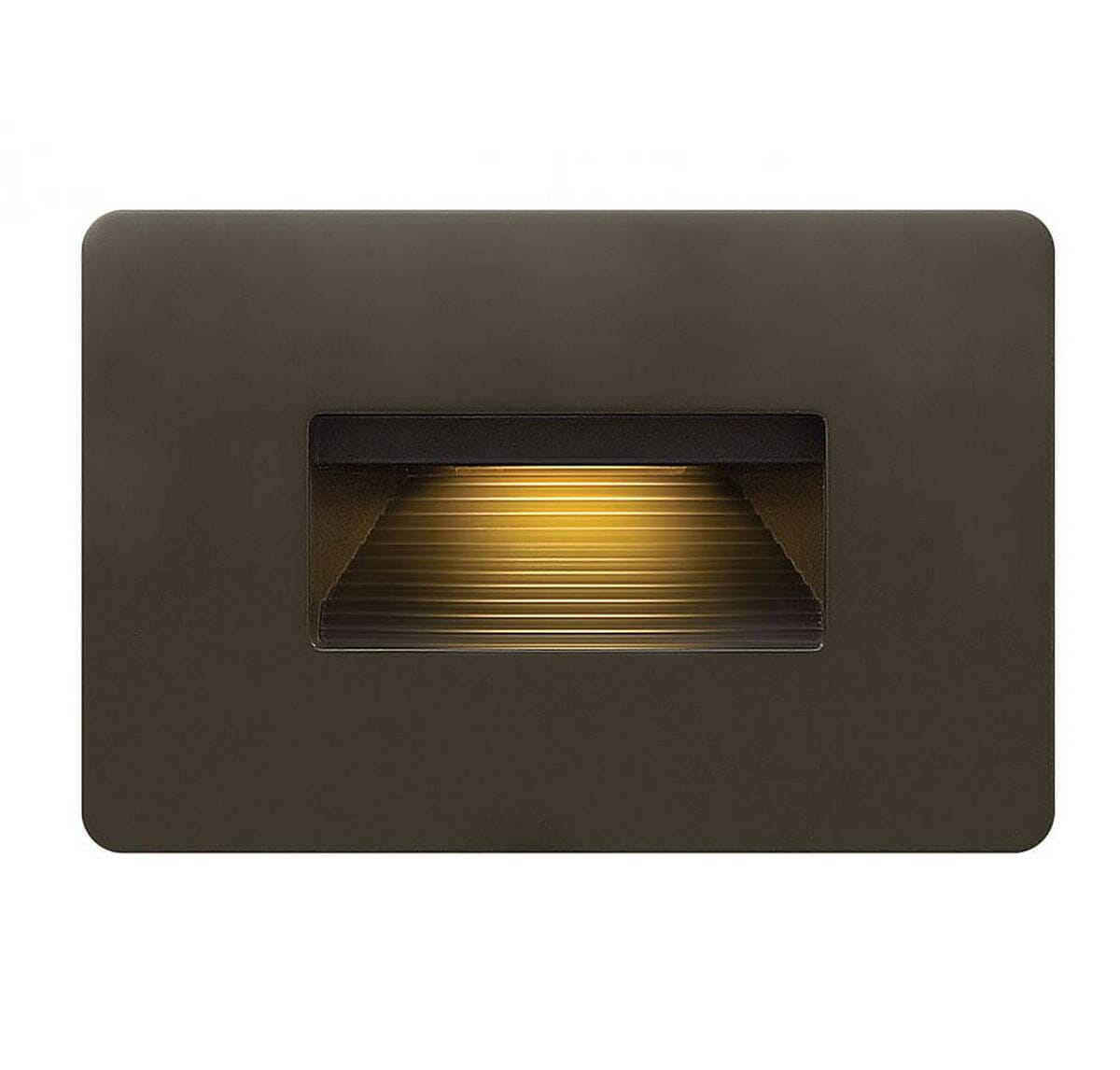 Hinkley Luna 1-Light LED Outdoor Landscape 120V Deck in Bronze