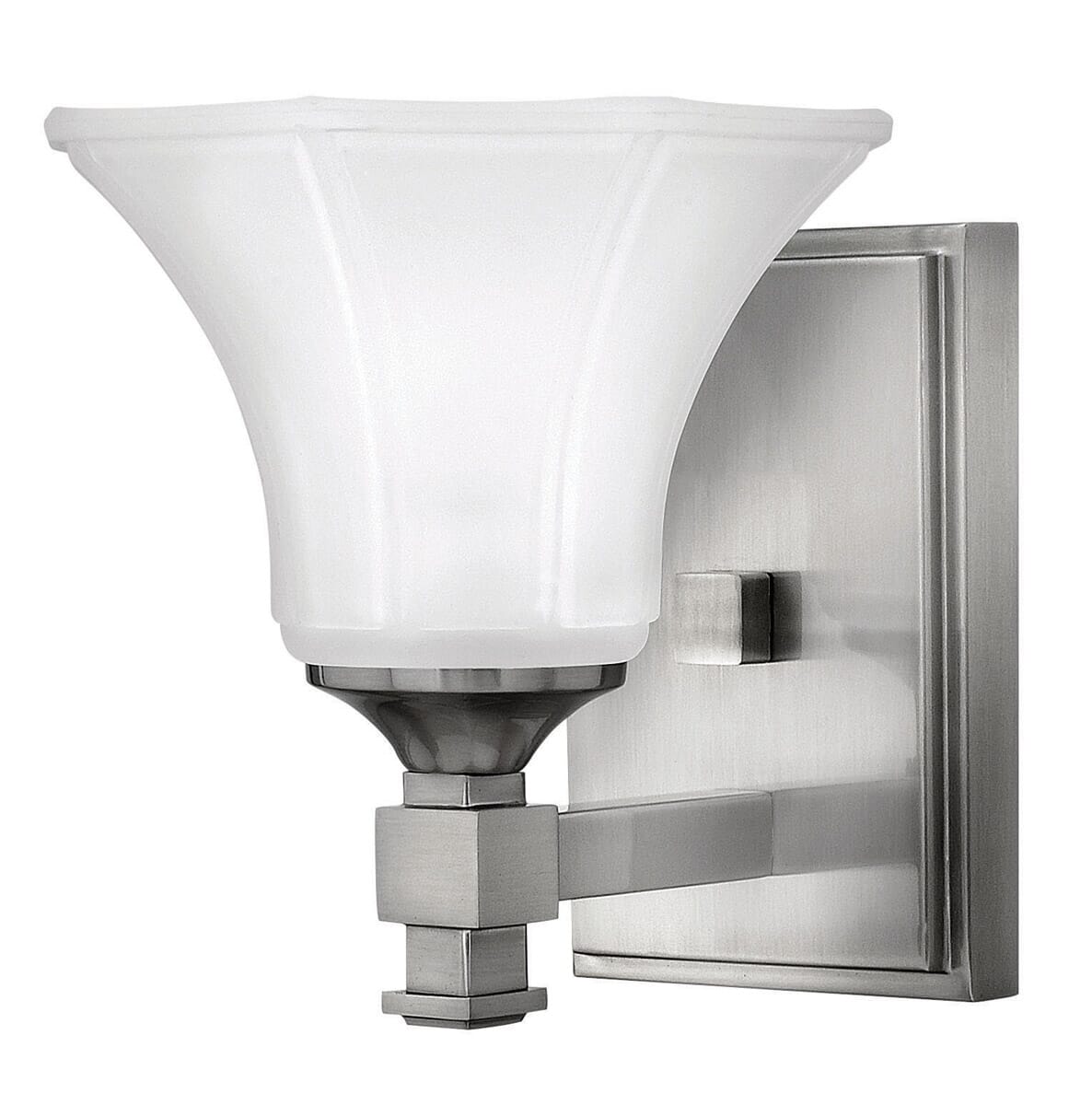 Hinkley Abbie  Bathroom Wall Sconce in Brushed Nickel