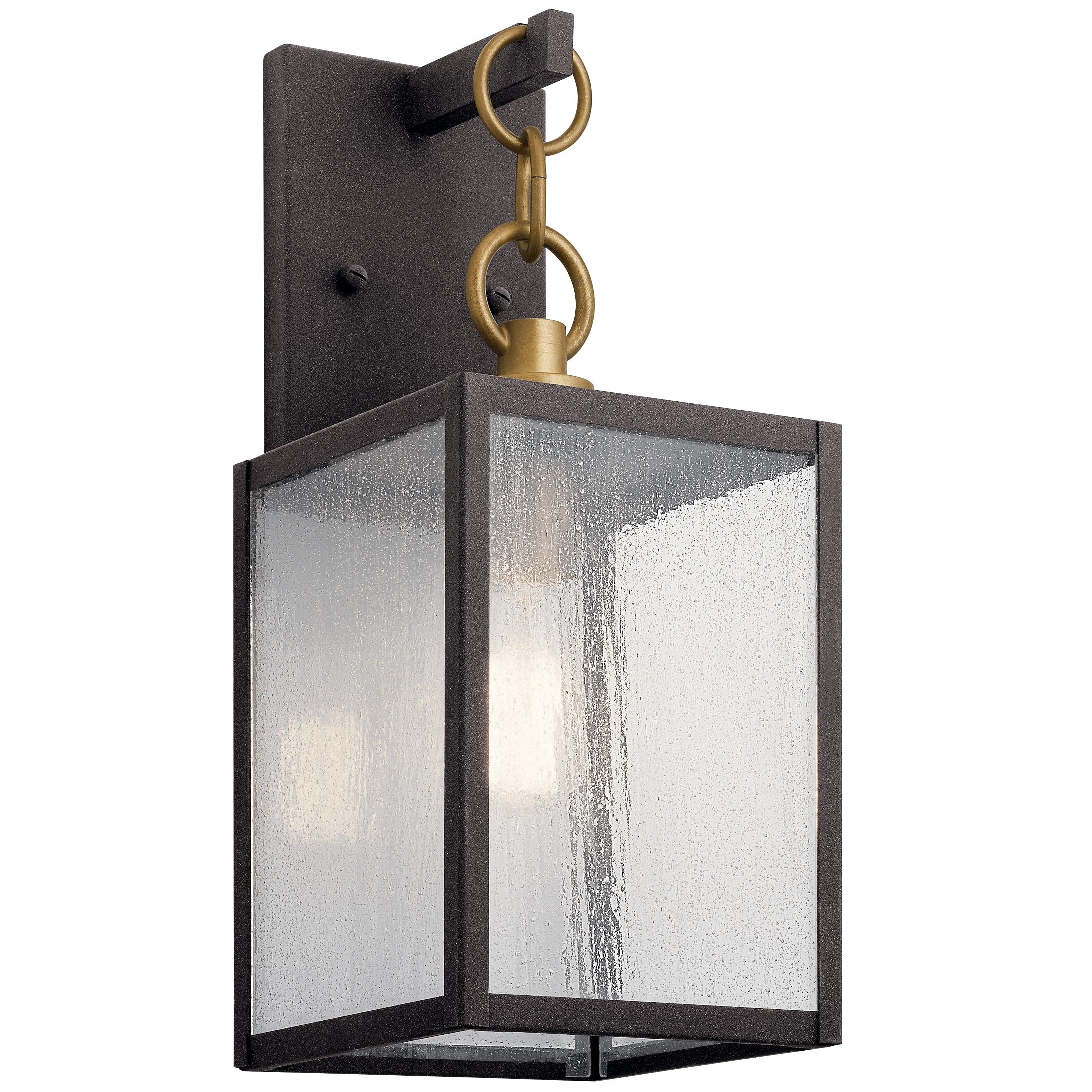 Kichler Lahden 12" Outdoor Light in Weathered Zinc