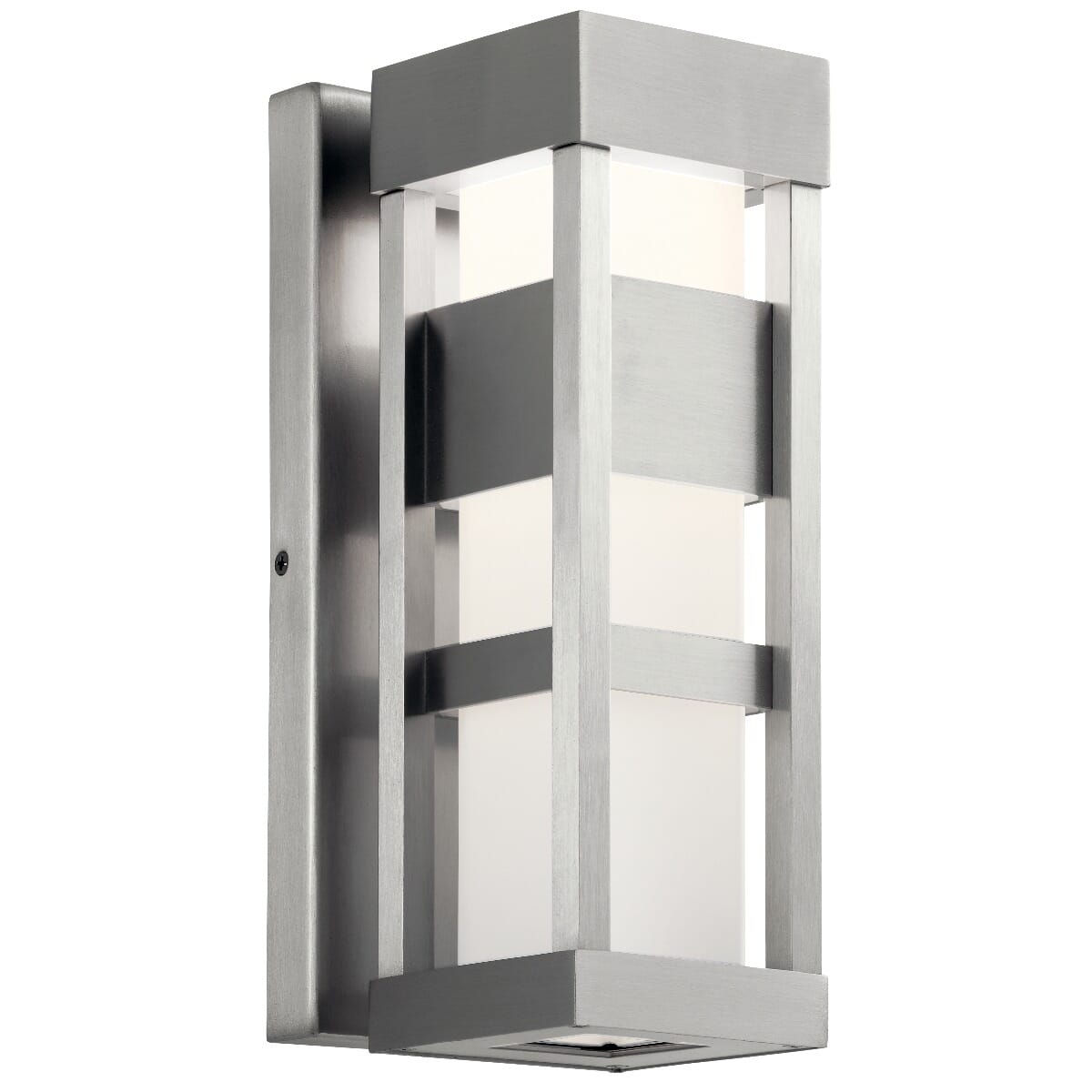 Kichler 12" Outdoor Light in Brushed Aluminum