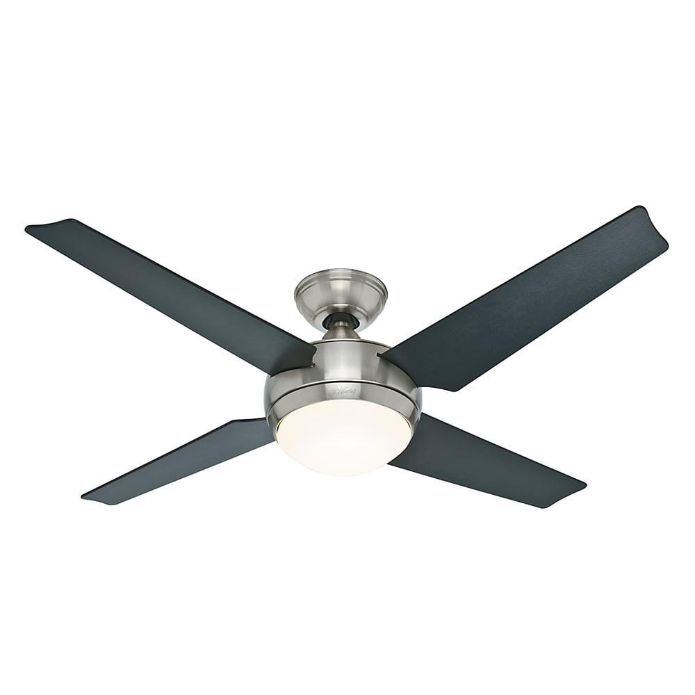 Hunter Sonic 52" Indoor Ceiling Fan in Brushed Nickel