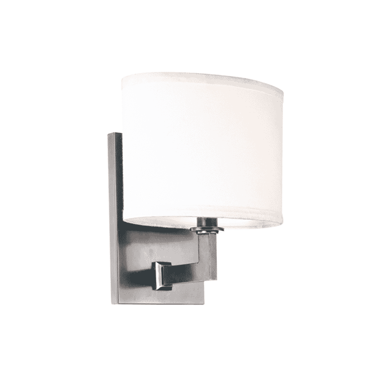 Hudson Valley Grayson 9" Wall Sconce in Polished Nickel