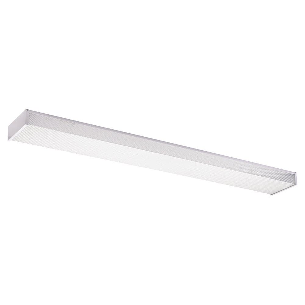 Sea Gull Drop Lens Fluorescent 2-Light 7" Ceiling Light in White