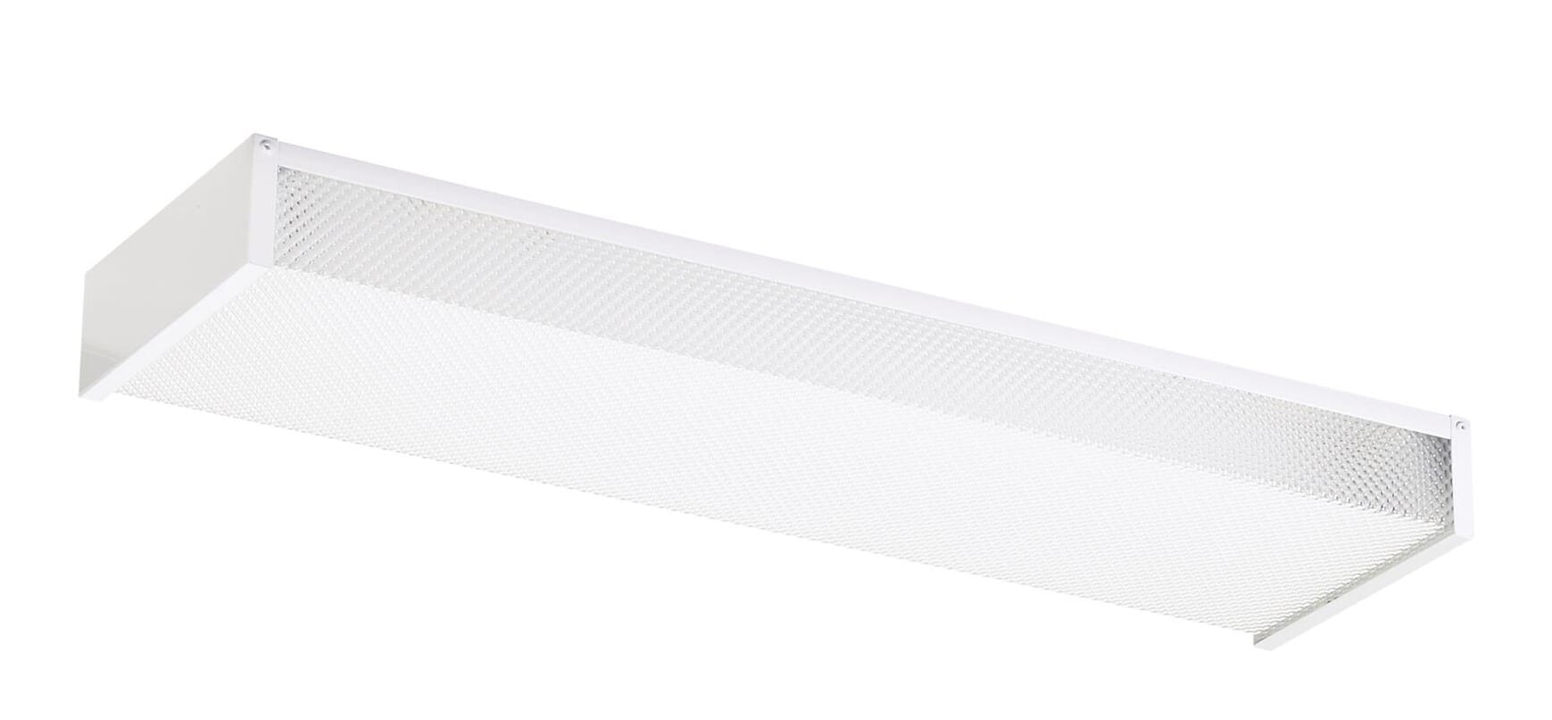 Sea Gull Drop Lens LED Linear Ceiling Light in White