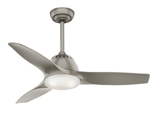 Casablanca Wisp 44" Indoor Ceiling Fan in Painted Pewter