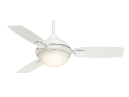 Casablanca Verse 44" Indoor/Outdoor Ceiling Fan in Snow White