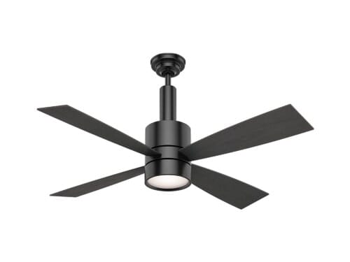 Casablanca Bullet 54" Indoor Ceiling Fan in Matte Black