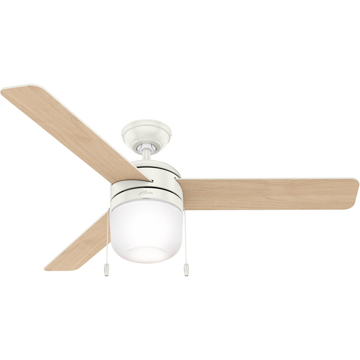 Hunter Acumen 52" 1-Light Ceiling Fan in Fresh White