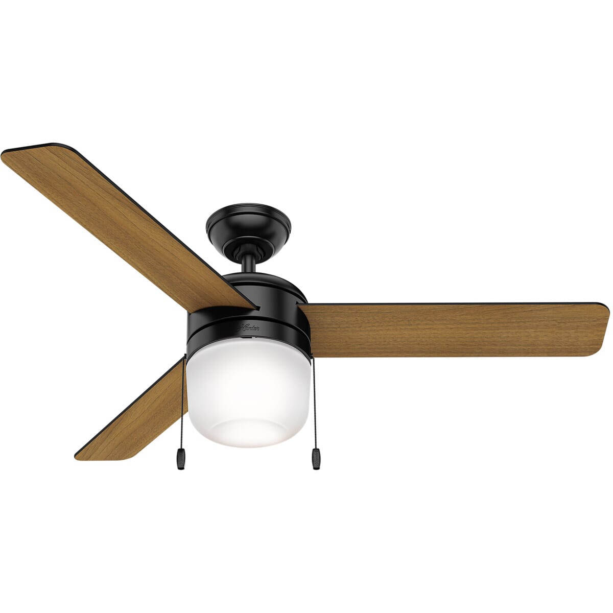 Hunter Acumen 52" 1-Light Ceiling Fan in Matte Black