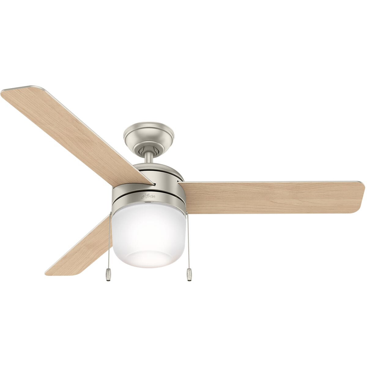 Hunter Acumen 52" 1-Light Ceiling Fan in Matte Nickel