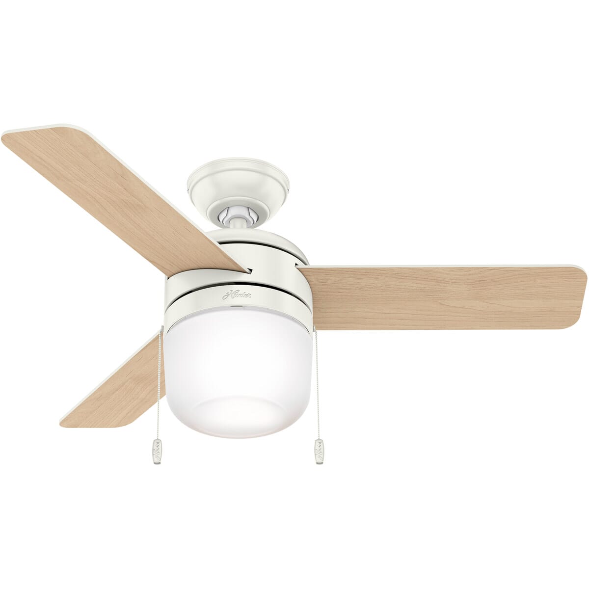 Hunter Acumen 42" 1-Light Ceiling Fan in Fresh White