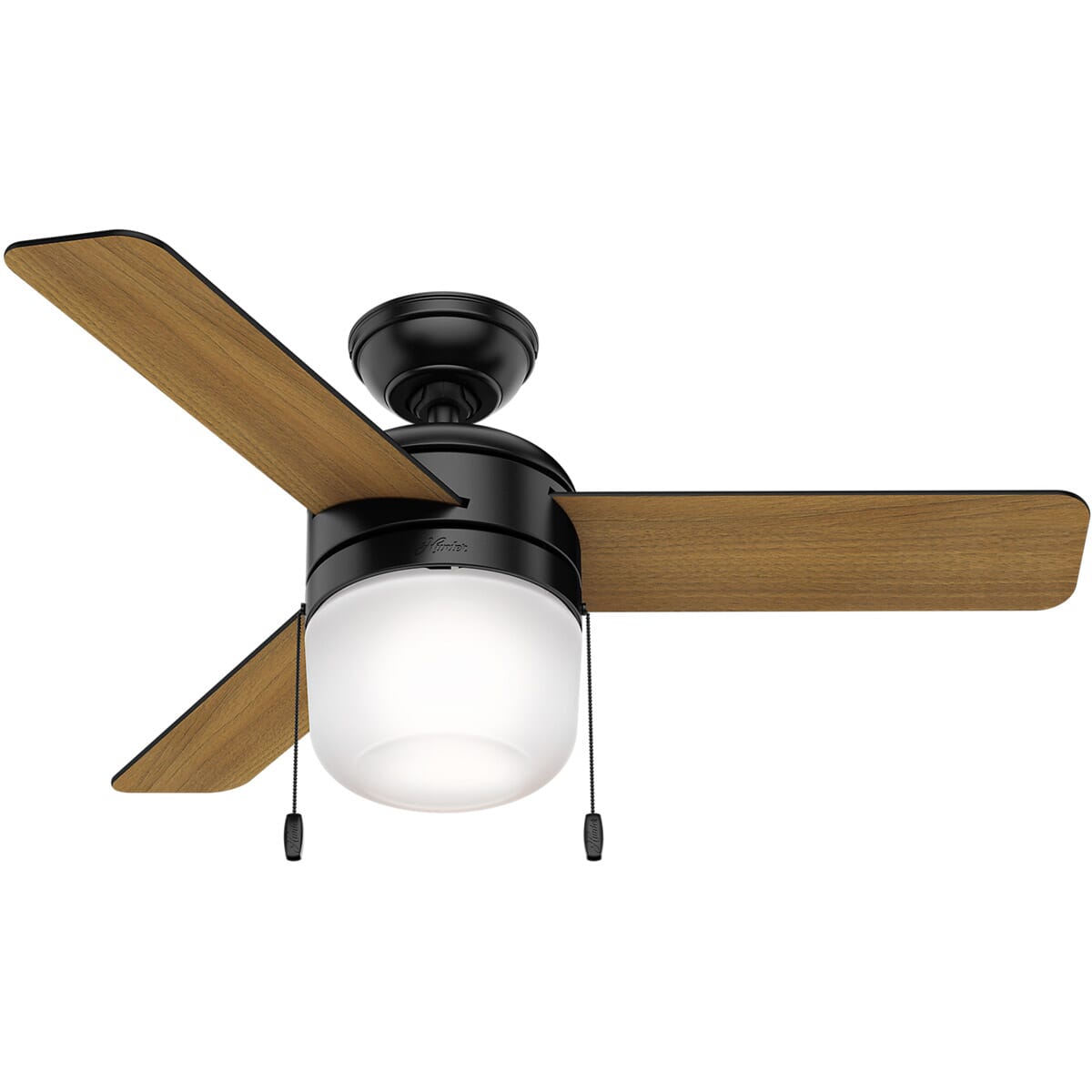 Hunter Acumen 42" 1-Light Ceiling Fan in Matte Black