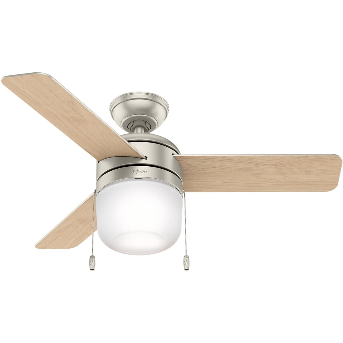 Hunter Acumen 42" 1-Light Ceiling Fan in Matte Nickel