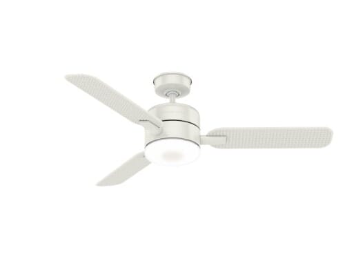 Casablanca Paume 54" Indoor/Outdoor Ceiling Fan in Fresh White