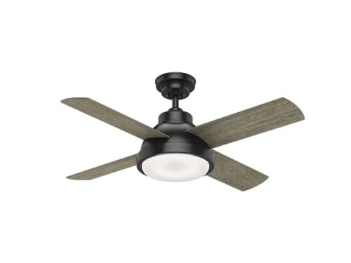 Casablanca Levitt 44" Indoor Ceiling Fan in Matte Black